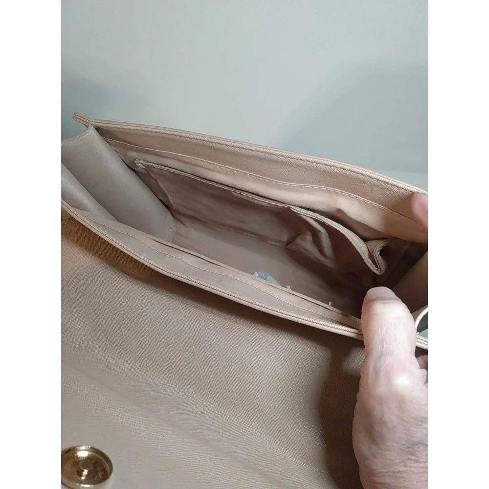 NWT Trina Turk Medium Blush Pink Satchel Purse Detach Strap MSRP 148.00